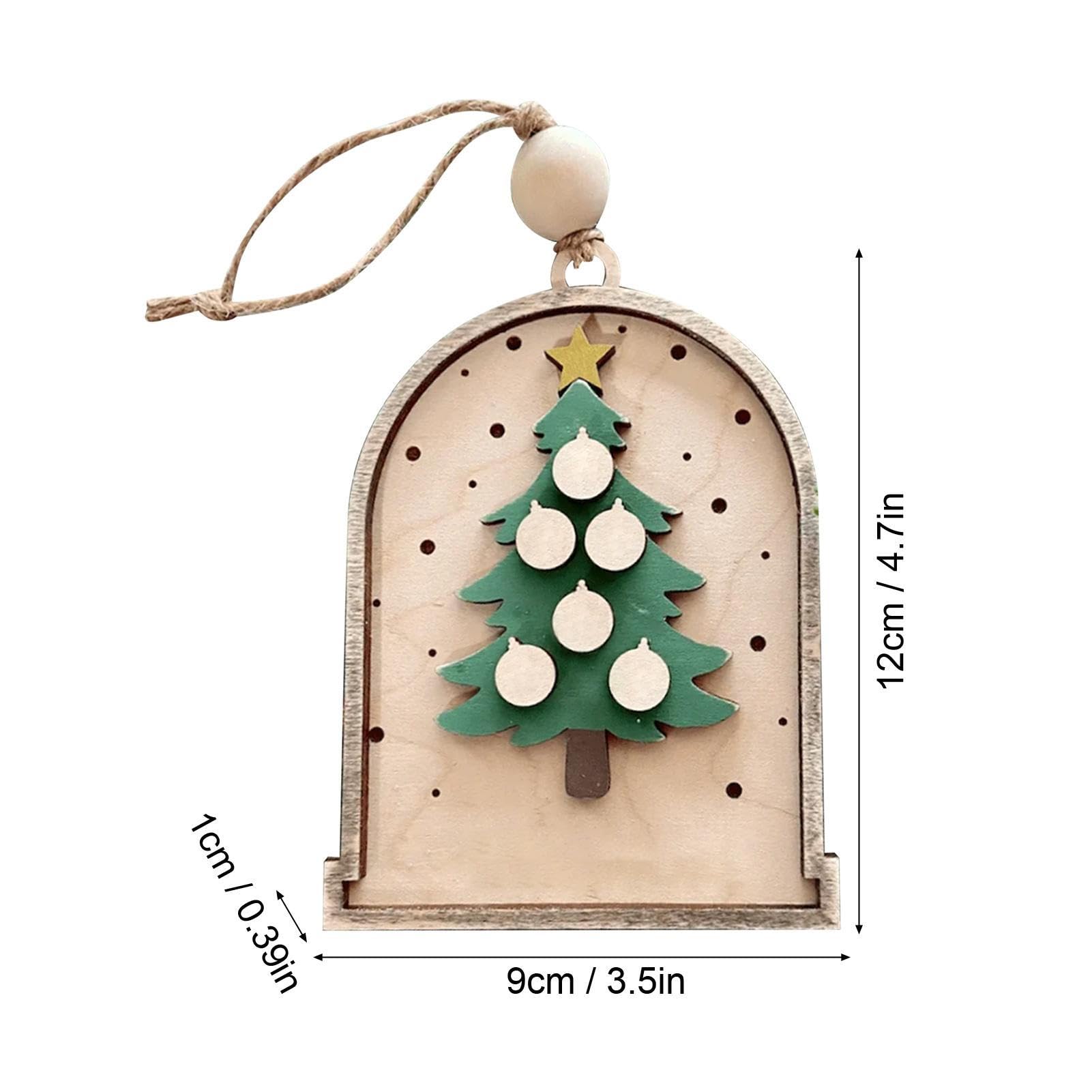 Amazon.co.jp: 木製クリスマスツリーオーナメント | ファミリーツリー