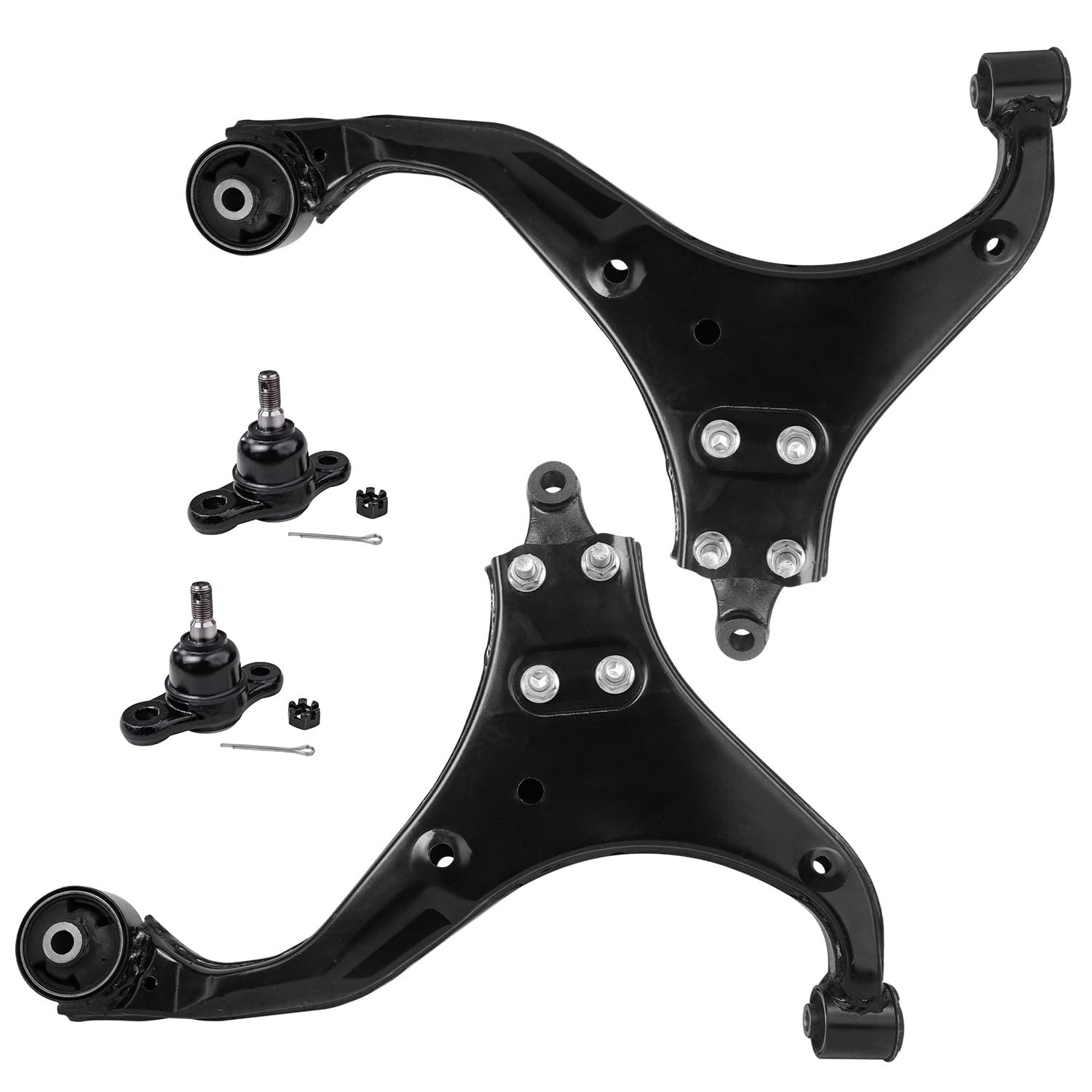 Detroit Axle - 4pc Front End Control Arms Kit for 2005-2009 Hyundai Tucson