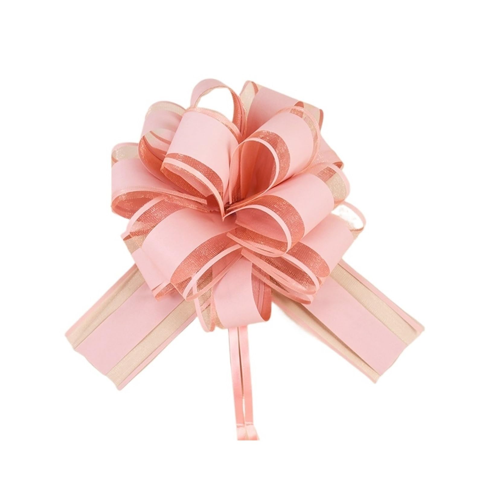 Schleifen zum Zuziehen, 8/16/40 Stück, für Hochzeit, Auto, Verpackung, Dekoration, Basteln, Blumen, Geburtstagsparty, Zubehör (Rosa, 40 Stück)