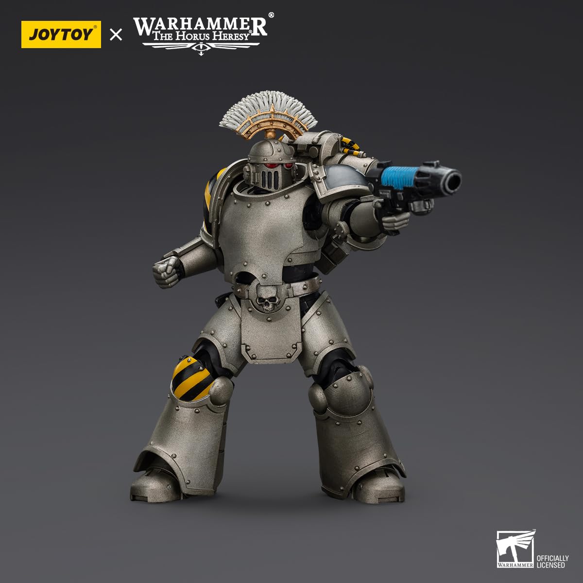 TOYVERSE Joytoy Actionfigur Warhammer The Horus Heresy, Iron Warriors MKlll Tactical Sergeant, bewegliche Gelenke, Charaktermodell, ab 15 Jahren