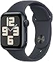Apple Watch SE (2nd Gen) [GPS 40mm] Smartwatch with Midnight Aluminum Case with Midnight Sport Band S/M. Fitness and Sleep Trackers, Crash Detection, Heart Rate Monitor, Retina Display
