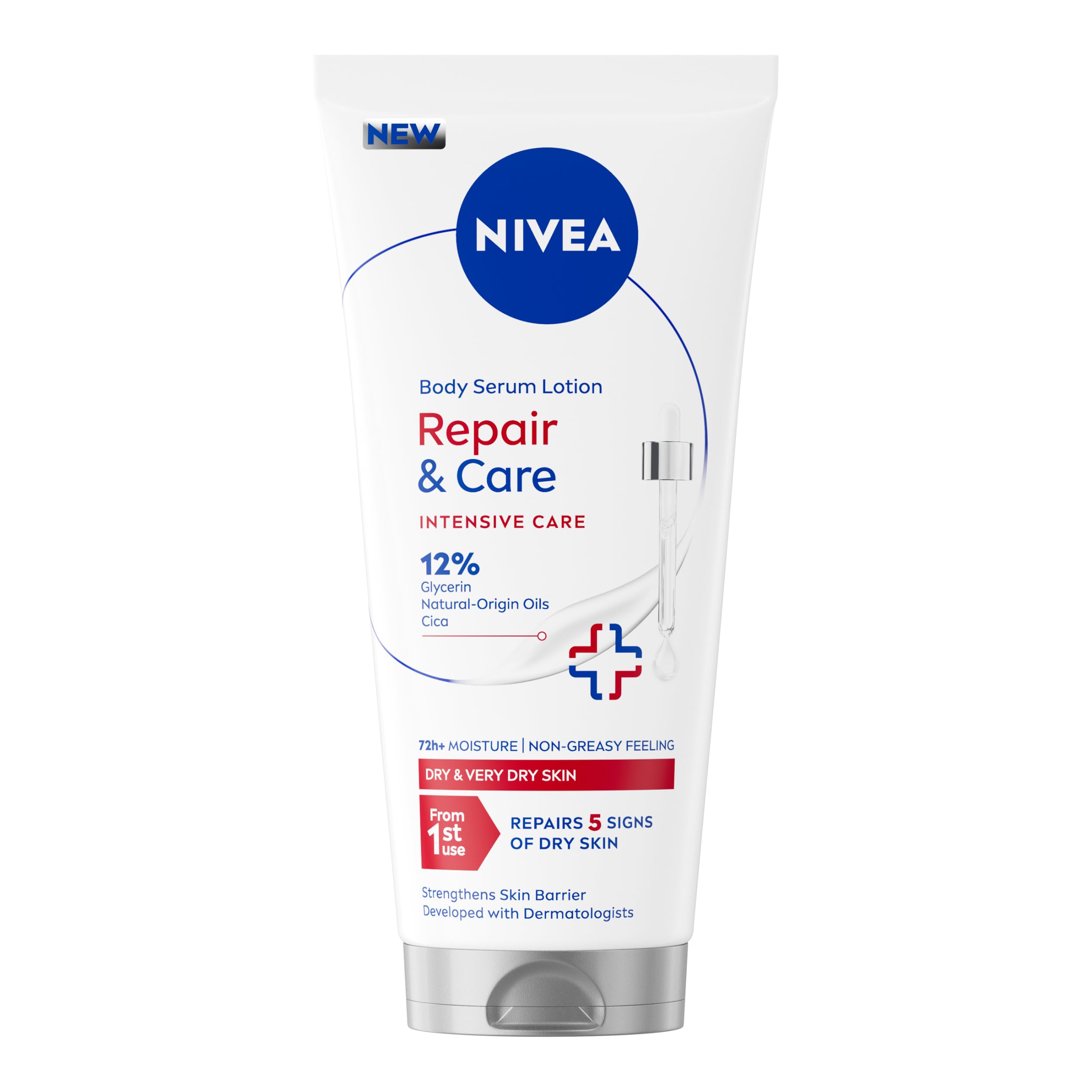 NIVEA BODY ESSENTIALS REPAIR&CARE_SERUM_LOTION 200ML