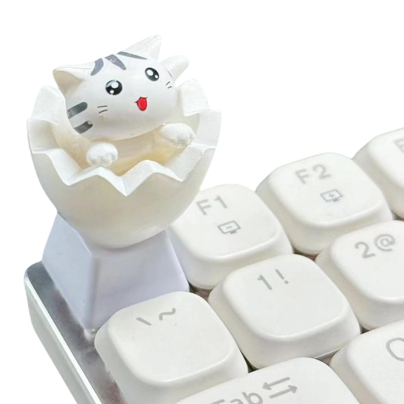 Maxtonser Creative Cartoon Kitten And Dog Design Keycaps For Mechanical Keyboard Fun And Unique Desktop Accessory
