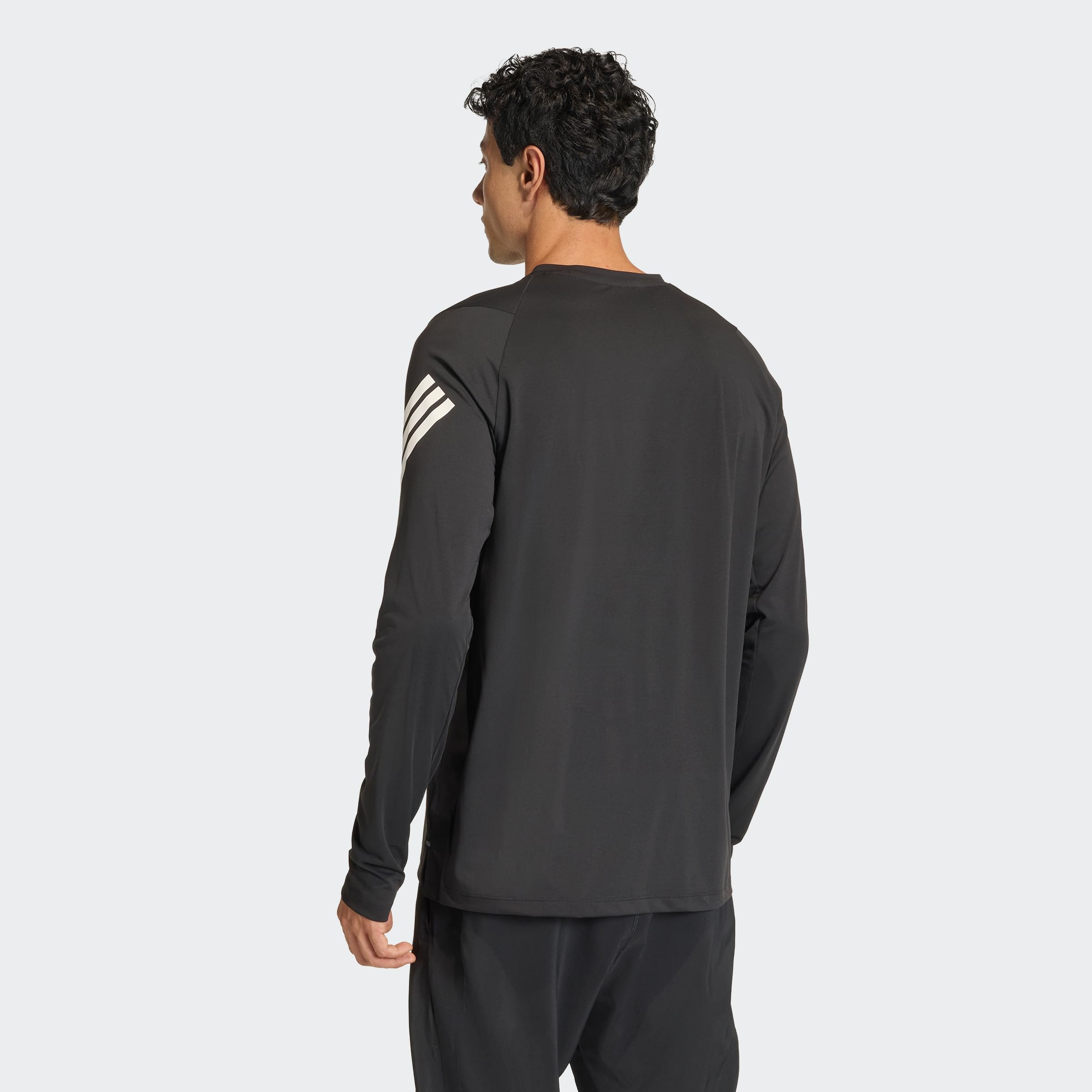 adidas Men's Camiseta técnica de Running Manga Larga adi365 Iconic///