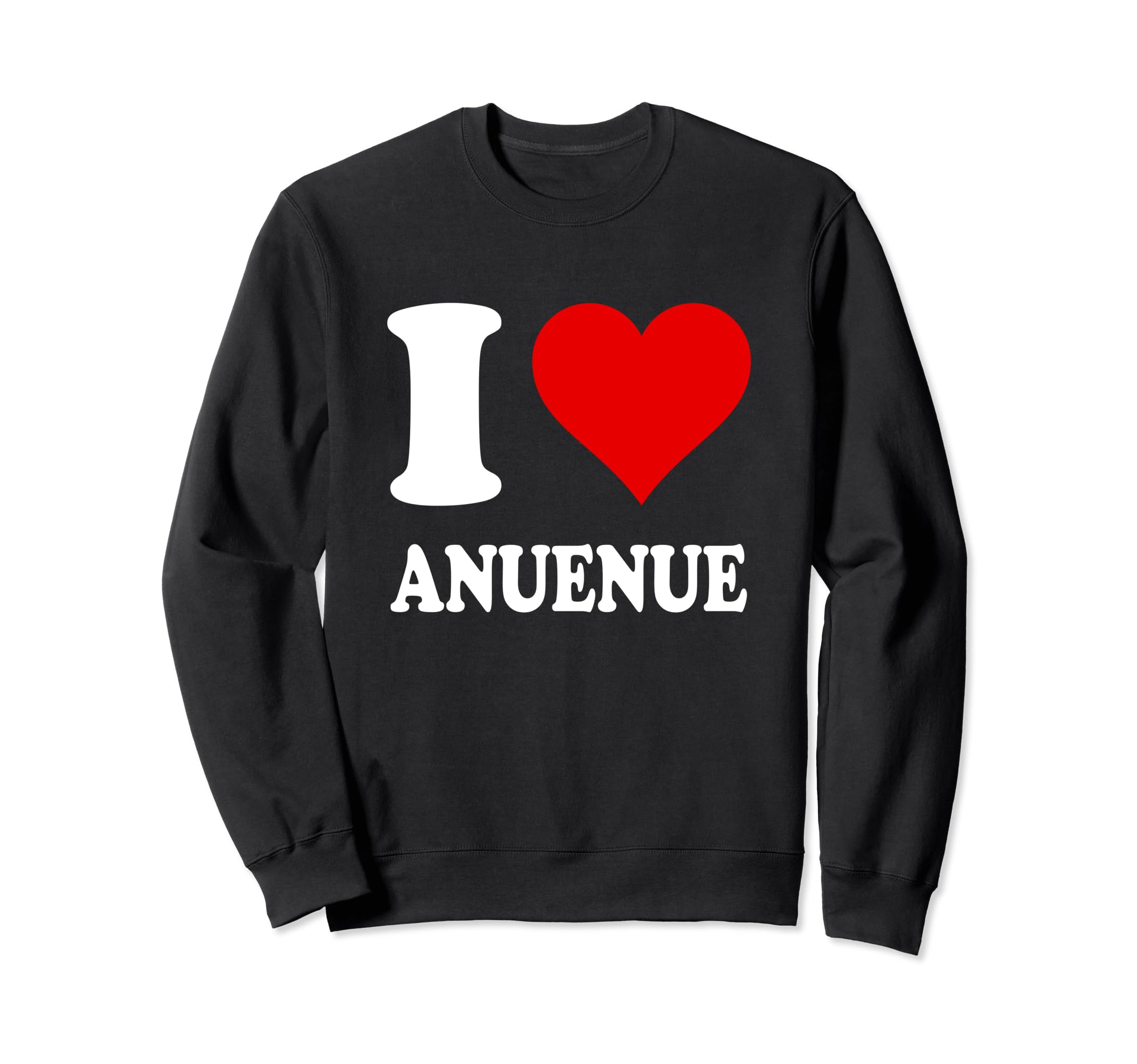 Red Heart I Love Anuenue Sweatshirt