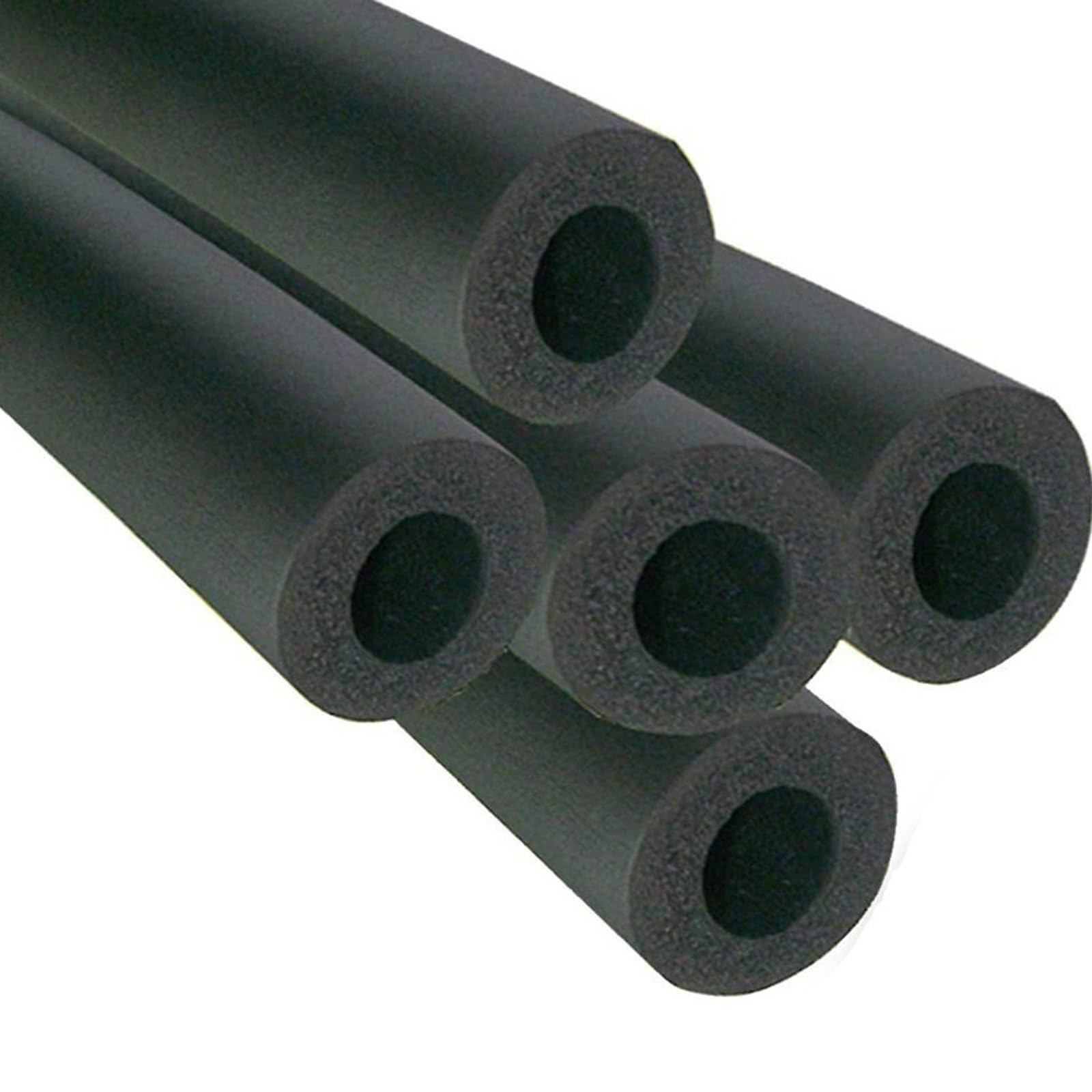 tubo isolante in schiuma, Antigelo Isolamento termico Tubo in gomma e schiuma plastica Nero(20mm)