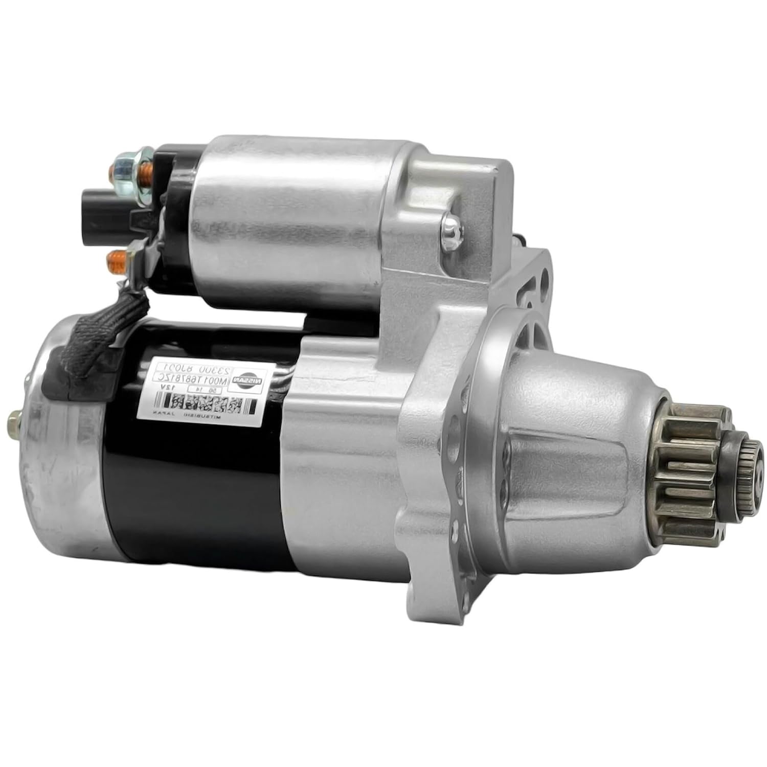 Compatible with Nissan Altima and Sentra OEM Starter 2.5L and 3.5L Engine Starter (2002-2007) 17835 23300-8J00 Automatic Transmission, SMT0219 M0T60781