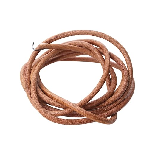 1PCS Leather Treadle Belt,72" 183cm Leather Belt Antique Treadle Parts for Singer Sewing Machine Treadle Part