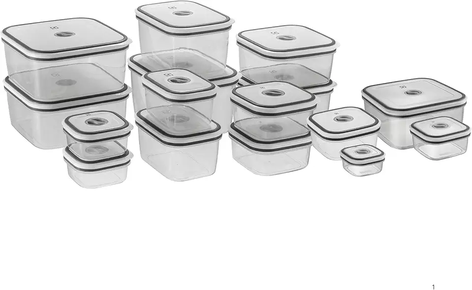 Electrolux Kit 16 Potes Herméticos de Plástico Retangular