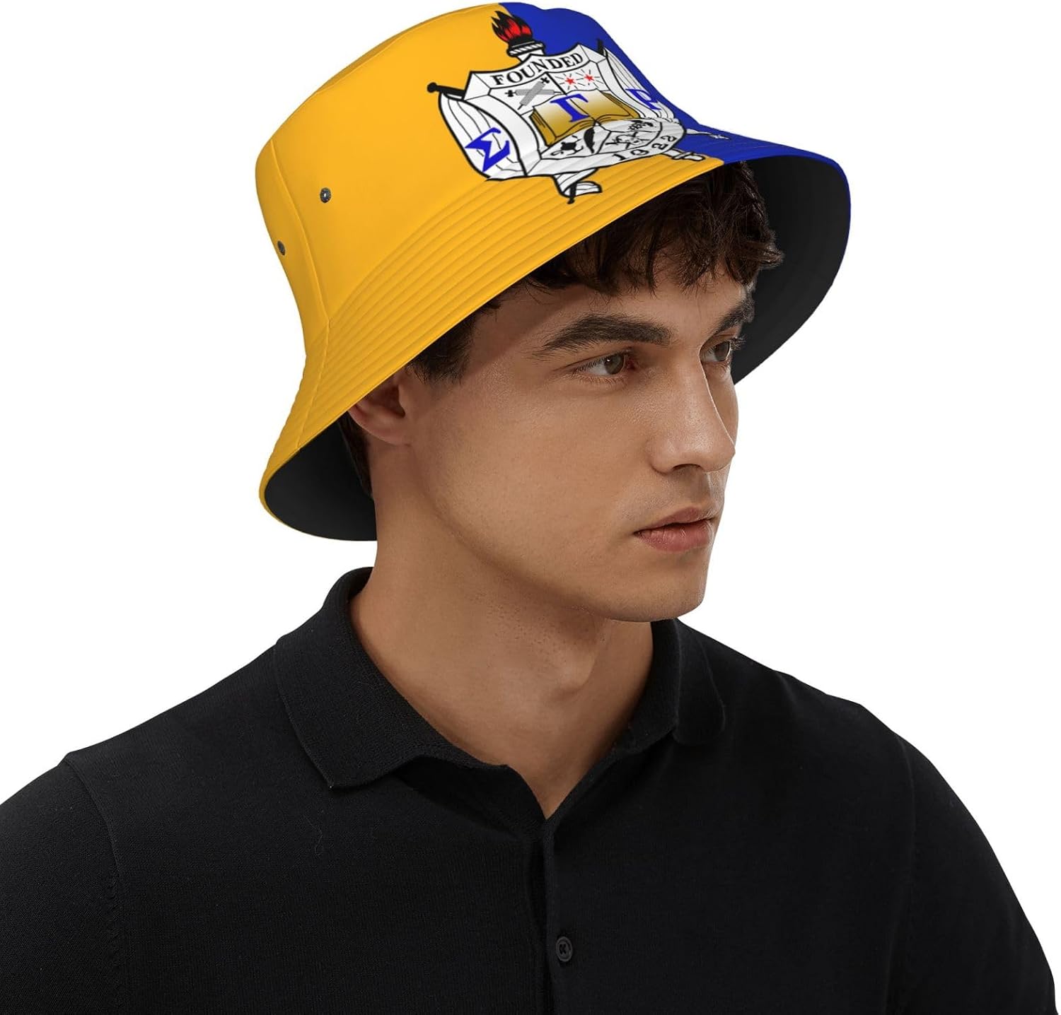 Bucket Hat Printed Trendy Lightweight Sun Hat Travel Fisherman Hat for Women Men