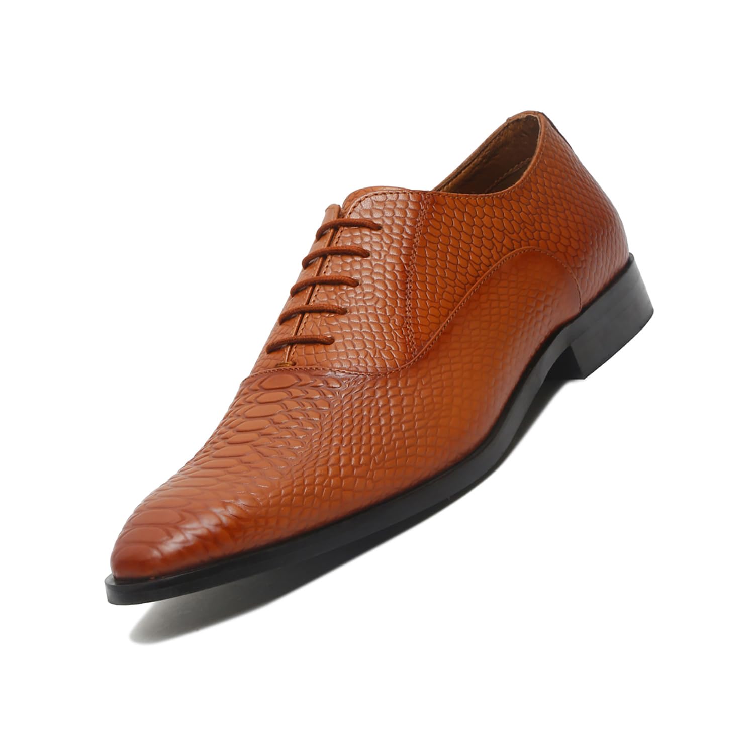 LOUIS STITCH Formal Shoes for Men | Handcrafted Derby in Authentic Italian Leather | Unique Design, Lace-Up for Business Russet Tan | UK Size 7 (EUSNTN) (B09QSNVQC5) Amazon Price History, Amazon Price Tracker