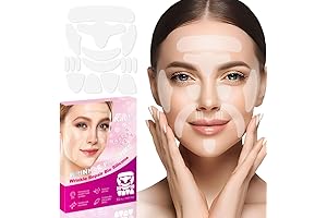 evpct Face Facial Wrinkle Tape Patches: Smooth Skin Overnight