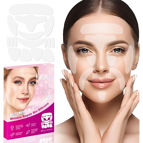 evpct Face Facial Wrinkle Tape Patches: Smooth Skin Overnight