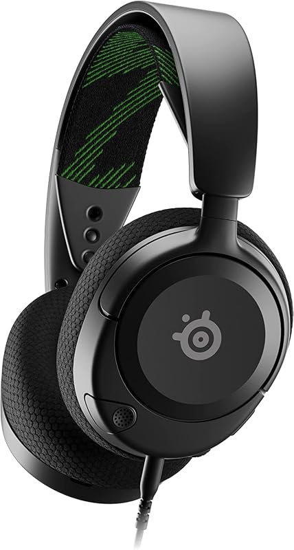 SteelSeries Arctis Nova 1X Auriculares con cable AUX de 3,5 mm para juegos para Xbox, PC, PlayStation, Nintendo Switch, Android e iOS - Micrófono ClearCast Gen 2 con cancelación de ruido impulsado por IA