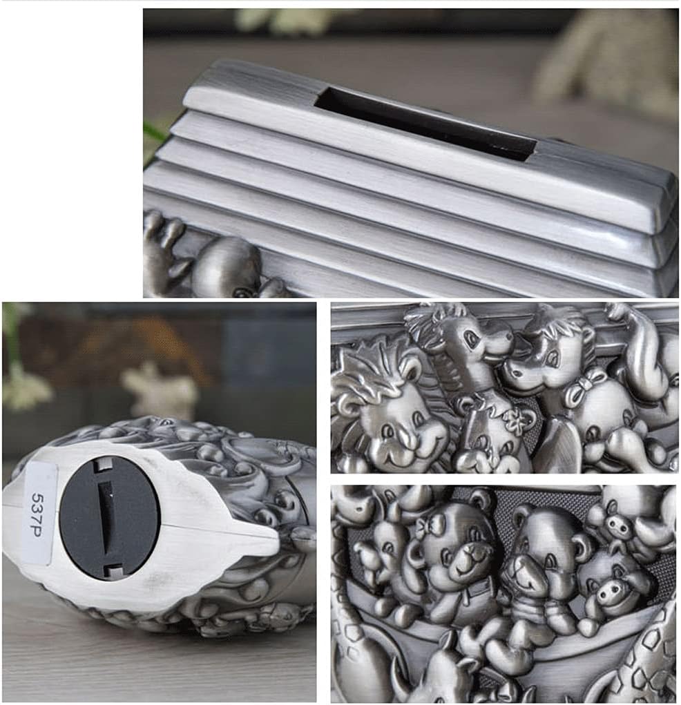 Amazon.co.jp: 猿の貯金箱, 子供のための金属製の貯金箱, ハンドメイドの彫像の家の装飾的な動物の亜鉛合金のお金の節約の貯金箱箱の容器  Lolponry : おもちゃ 貯金箱 船型貯金箱 クリエイティブメタルレトロコインバンク かわいい動物貯金箱 亜鉛合金マネージャーセット ...