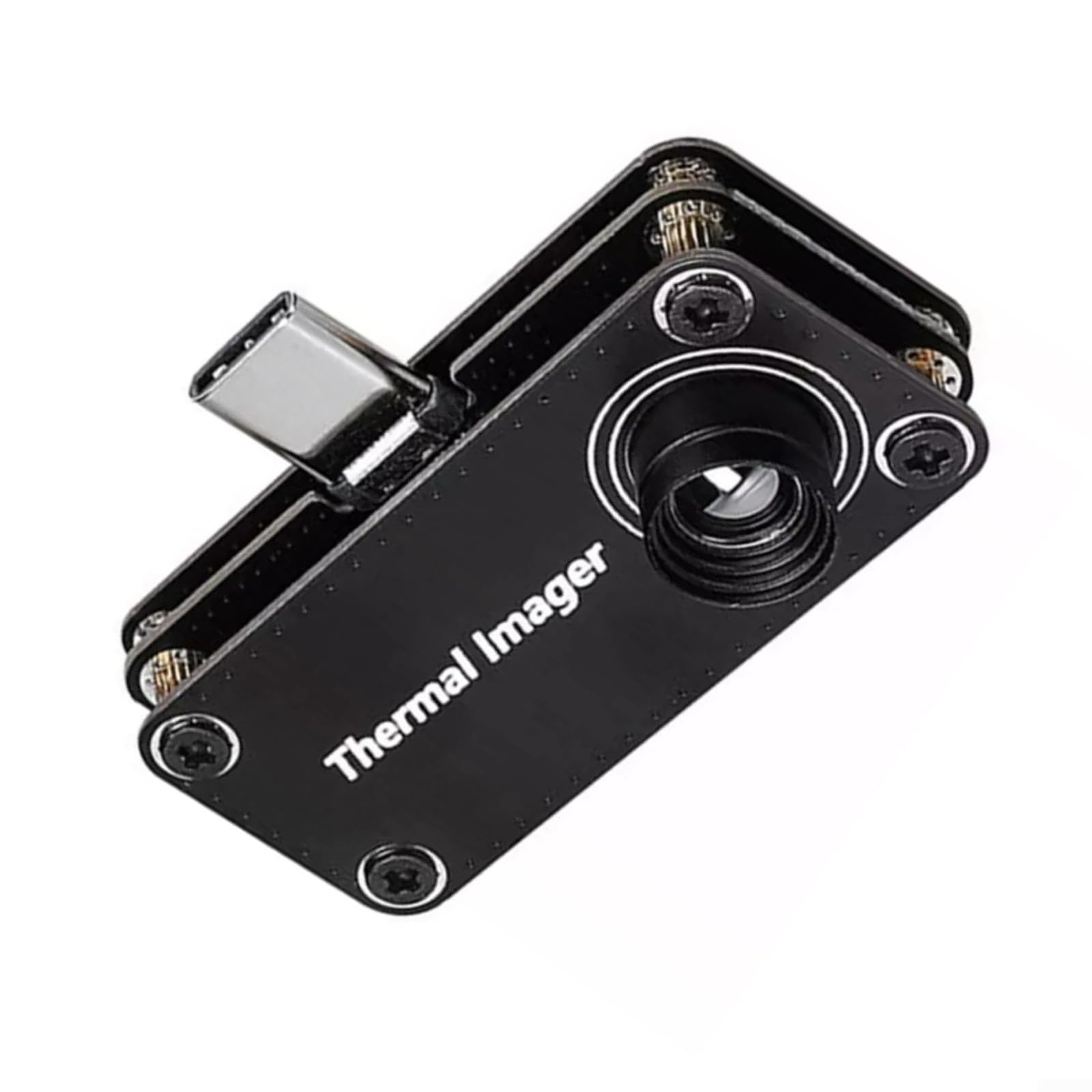 Cámara infrarroja de la imagen térmica del USB-C para Android 8-12 - Tipo-C Termómetro del teléfono móvil con -20 a 1000°C Range, 5FPS IR Imager para la inspección industrial