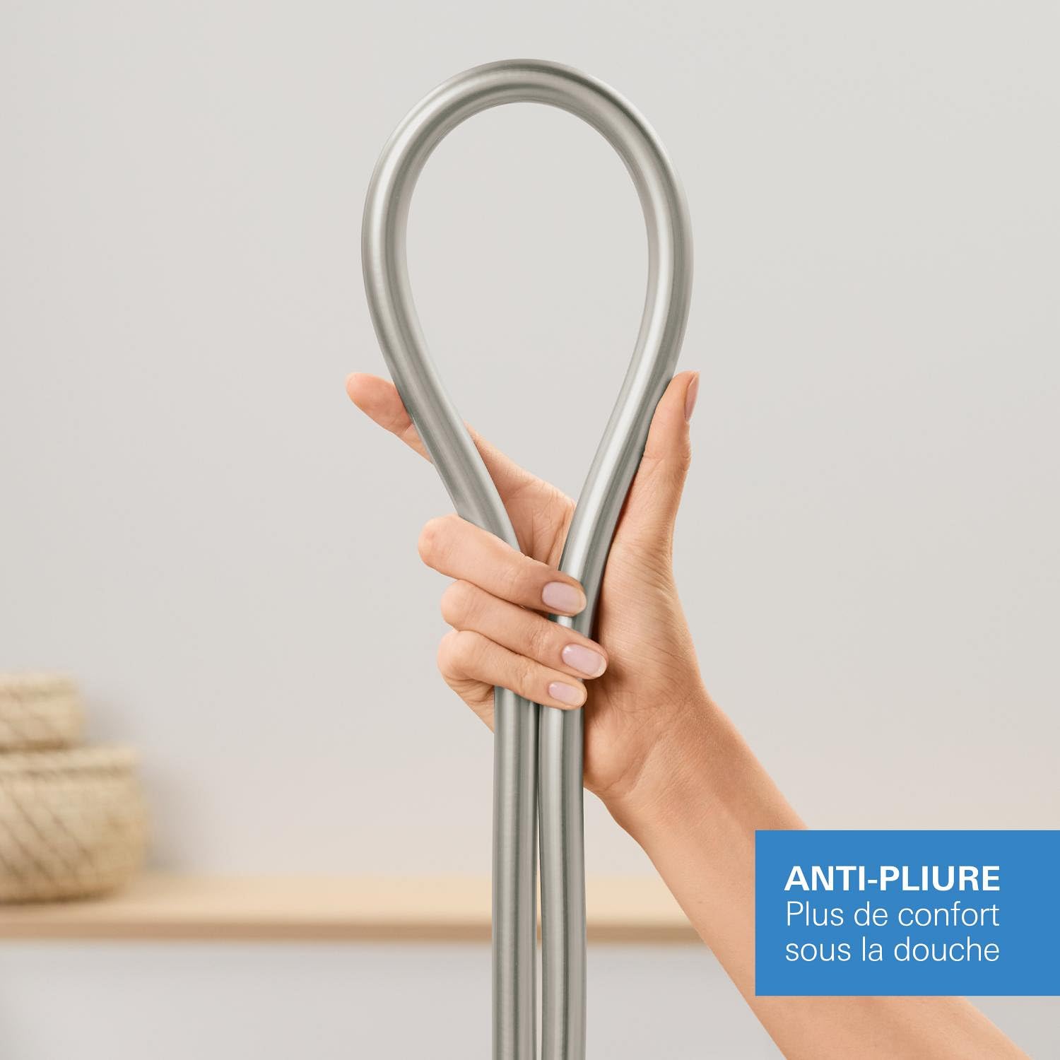 GROHE Flexible de douche 1,25m Silverflex 28362DC0 (Import Allemagne), Supersteel, 1,25 m