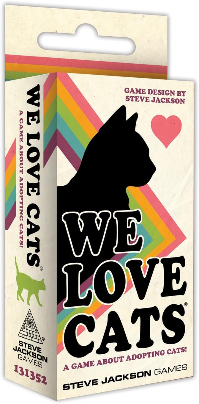 Steve Jackson Games We Love Cats | A Game About Adopting Cats!