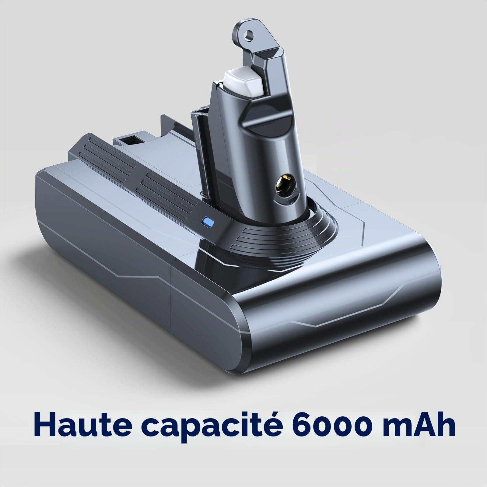 Batterie pour Dyson V6, 6000mAh Batterie Compatible avec Dyson V6 DC62 DC61 DC59 DC58 DC72 DC74 SV03 SV05 SV06 SV07 SV09 Animal Pro Fluffy Total Clean Trigger Motorhead Original Aspirateur