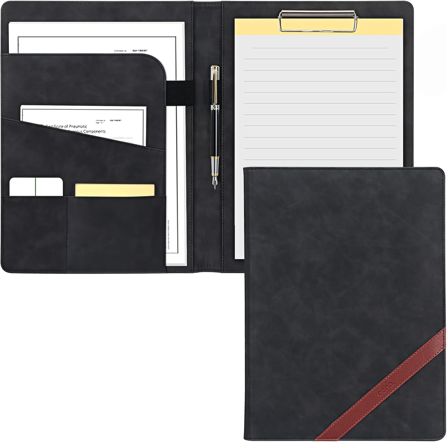 Conference Folder A4 Leather Elegance Writing Case Portfolio Conference