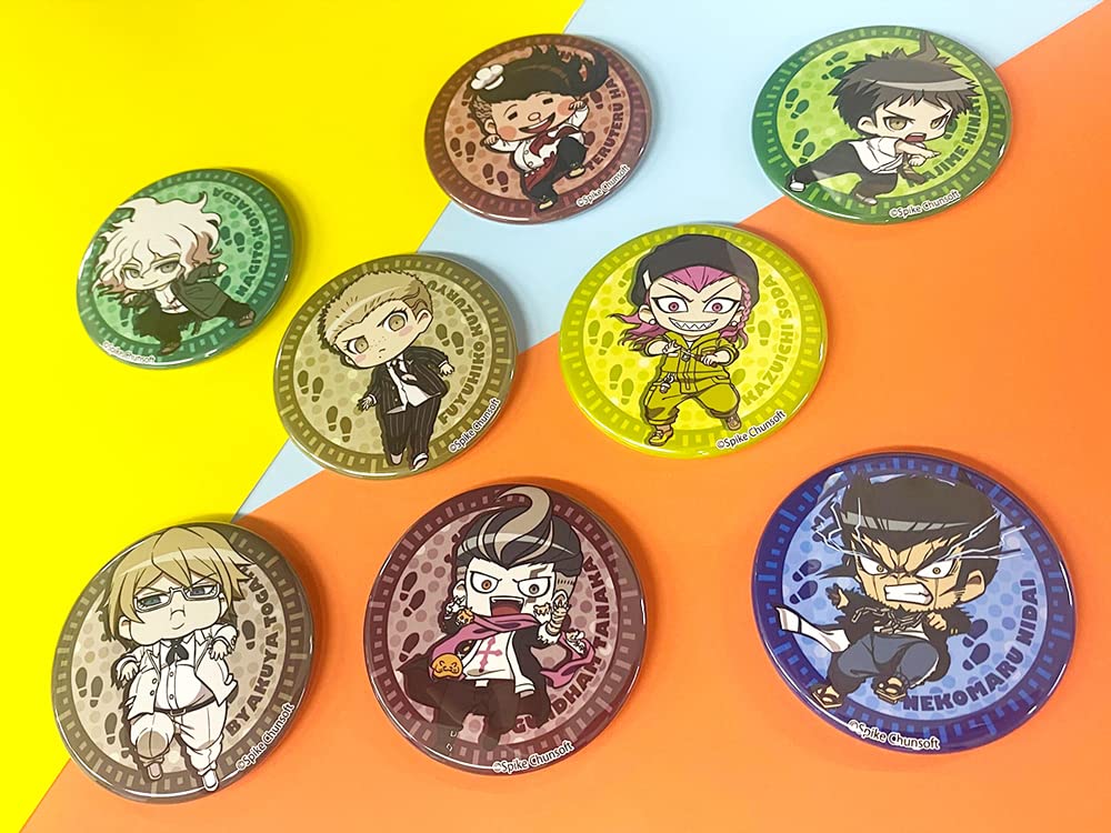 Amazon.co.jp: スーパーダンガンロンパ2 ちびっとすてっぷ 缶バッジA 8