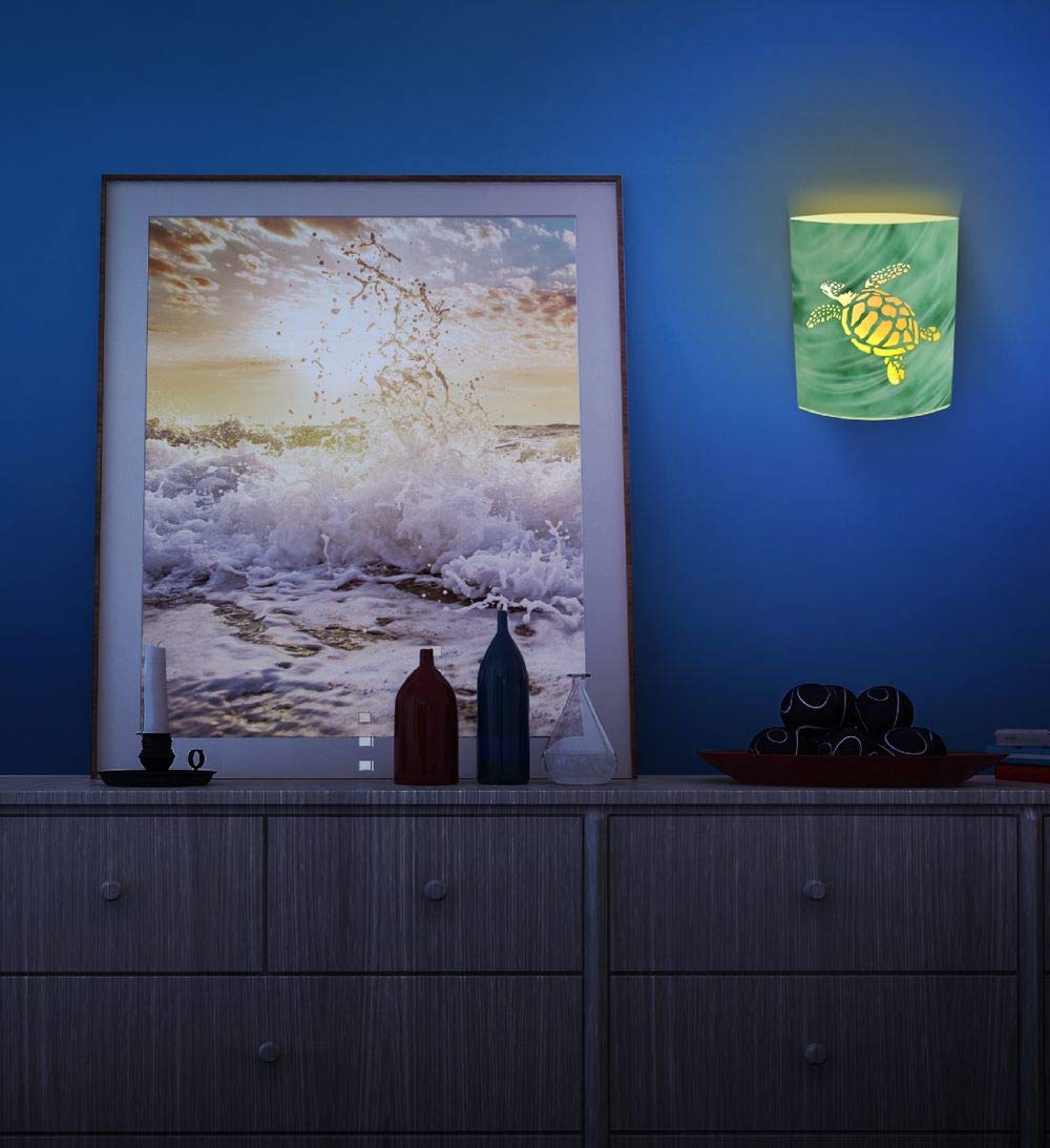 Amazon.com: Puzzled Sea Turtle LED Decorative Lanterns - Ocean/Sea