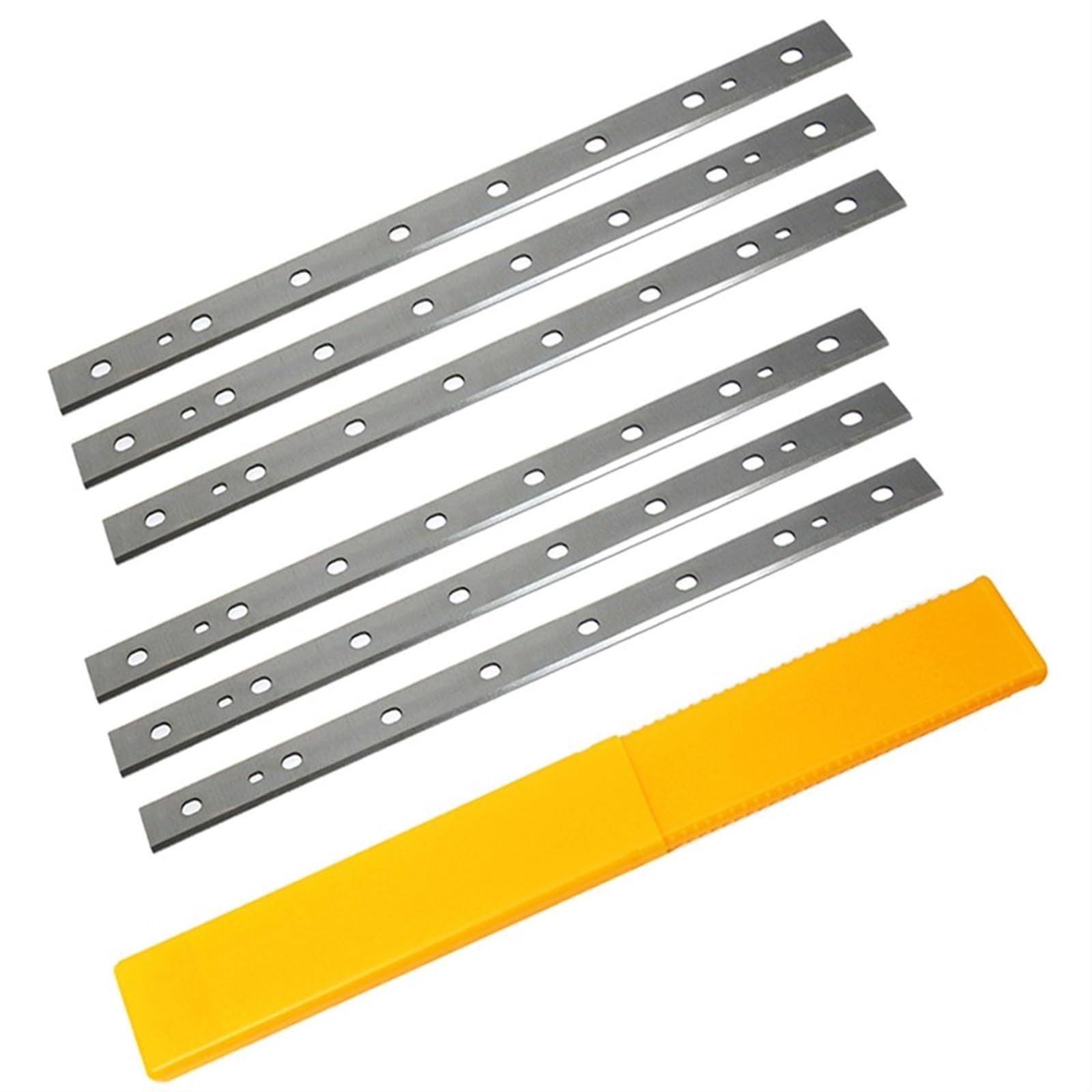 Cuchillas cepilladoras de 13 "y 333mm compatibles con DeWalt DW735 DW735X, cuchillo cepillador de madera de 6 cuchillas for carpintería, 2 juegos