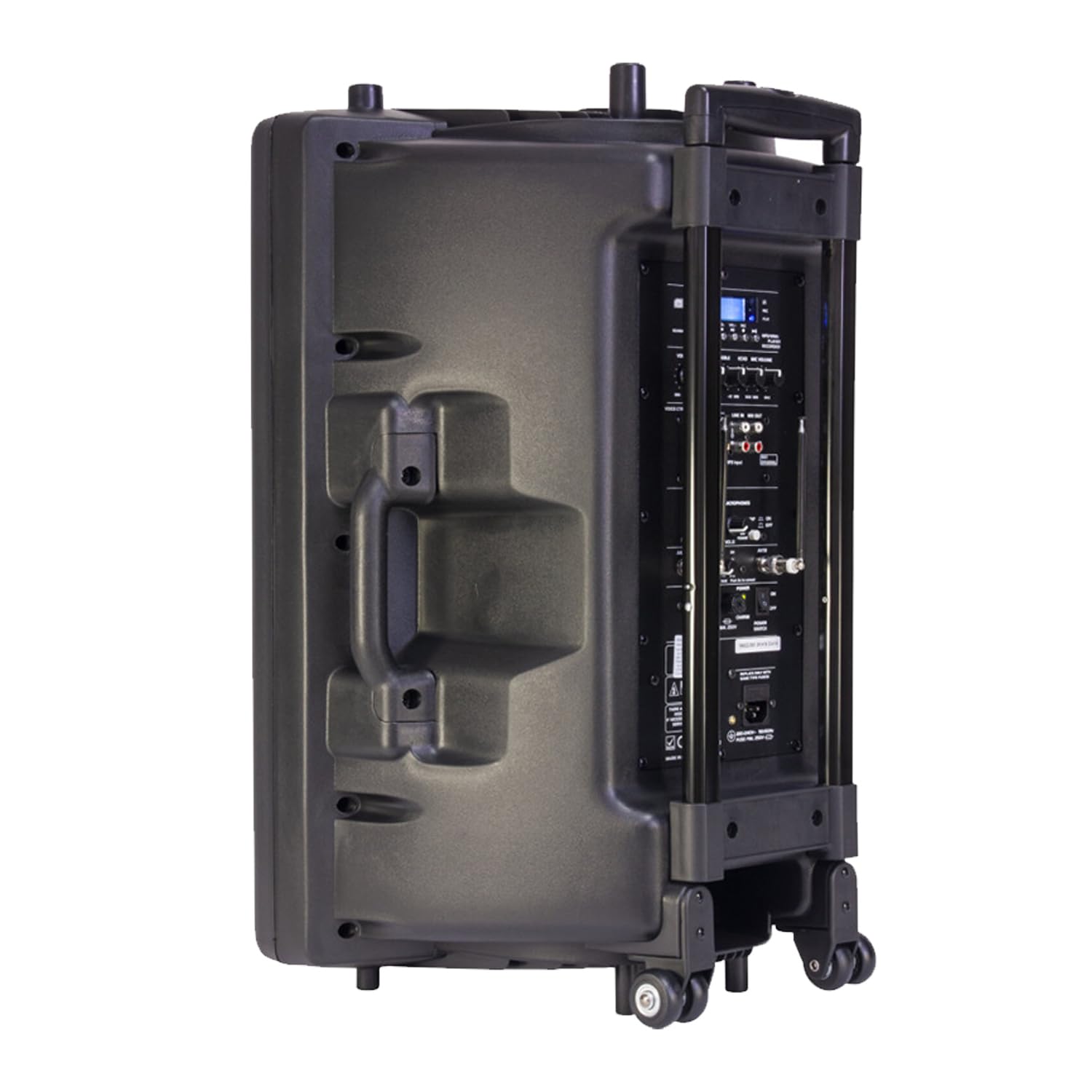 Enceinte BOOST150VHF-BT Portable Autonome - 800W -1 5/38CM avec USB Bluetooth, 1 Micro VHF+clé USB 32gigas