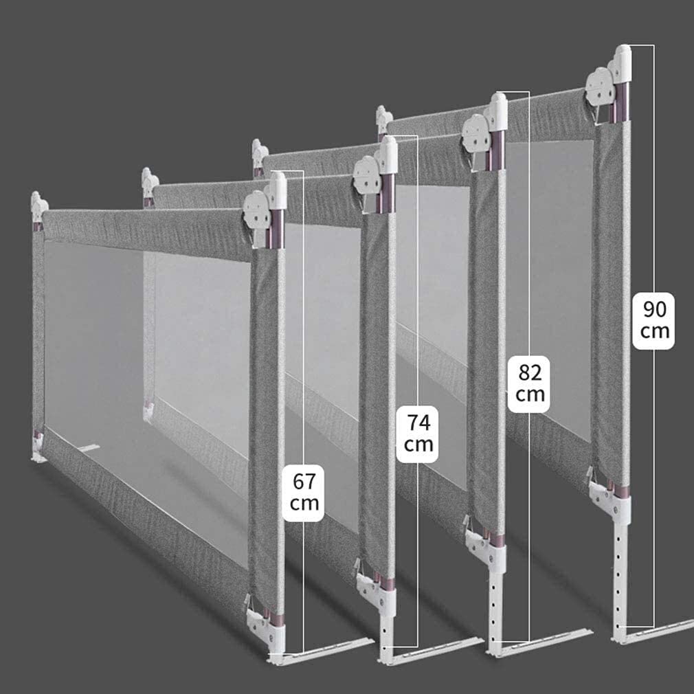 Box per Bambini Culla Avvolgente Binario Letto per Bambini Sponde Laterali di Sicurezza Sollevamento Verticale Binari per Bambini con Custodia Anti-collisione Giocattolo Anti-cadut