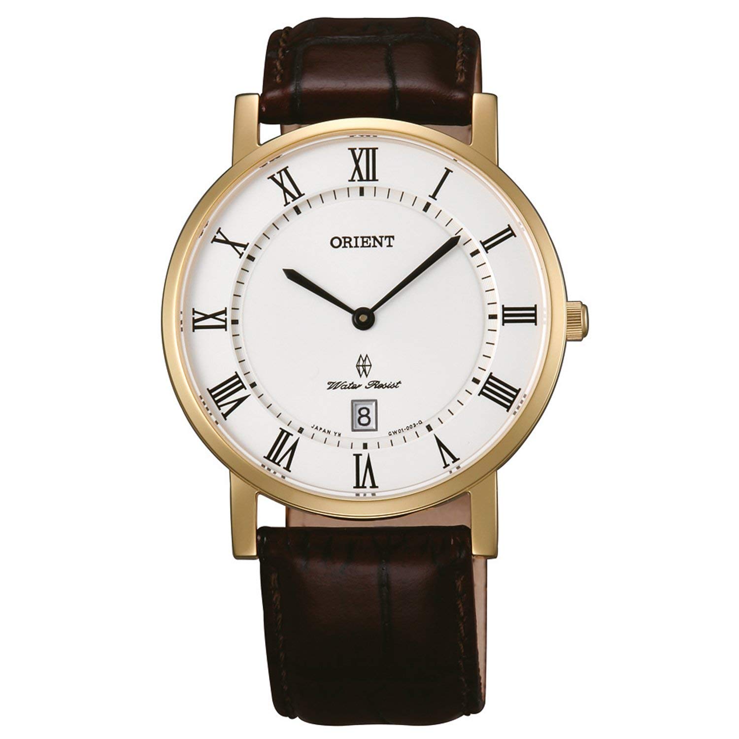 Orient Classic Quartz White Dial Men's Watch FGW0100FW0