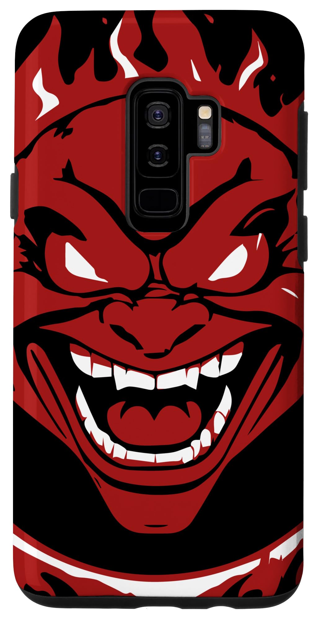 Galaxy S9+ Laughing Satan Devil Baphomet Mephisto Luficer Death Metal Case