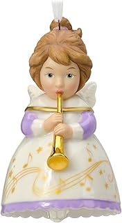 Hallmark Keepsake Ornament Heavenly Belles Angel Porcelain Bell 2016