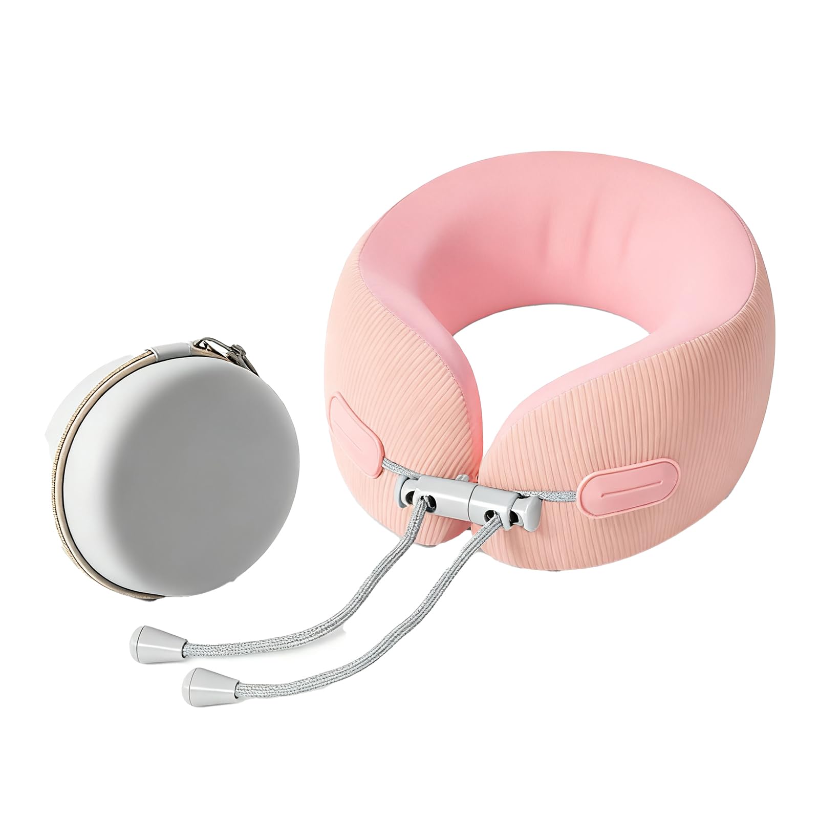 Oreiller en mousse à mémoire de forme contre les douleurs de nuque pour dormeur sur le dos