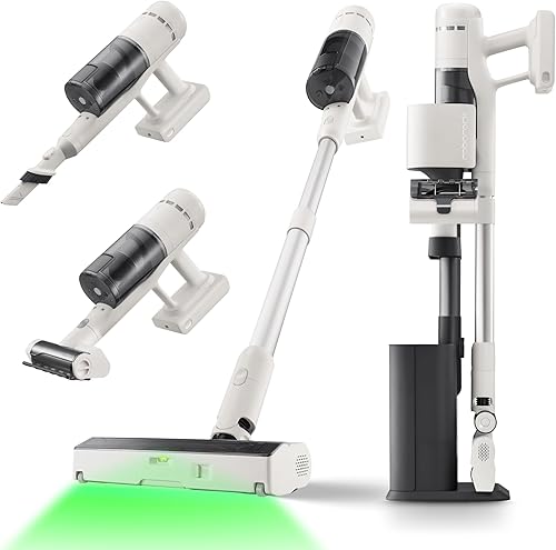 Miniatura 10 de roborock H60 Hub Pro Aspiradora de Barra Inalámbrica con Estación de Vaciado Automático, Succión de 170AW para Alfombras y Pelo de Mascotas,