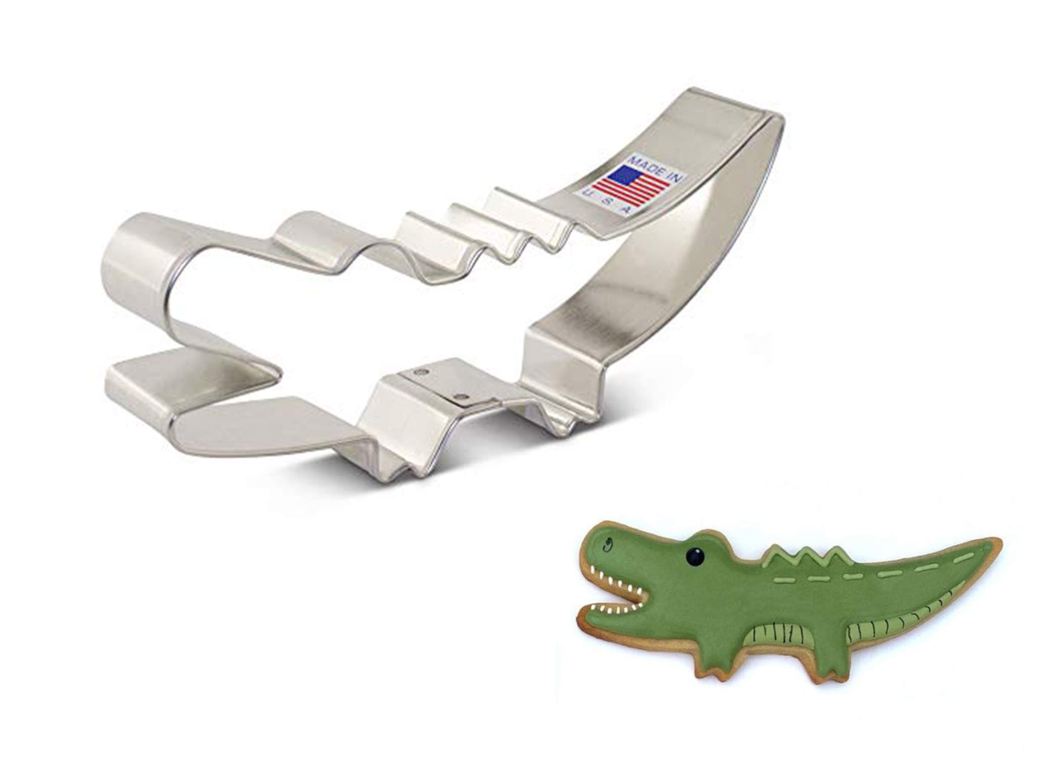 Cute Alligator Cookie Cutter, 12.7 cm