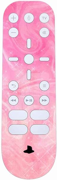 PlayVital Psychedelic Pink Full Set Skin Decal for ps5 Console Disc Edition,Sticker Vinyl Decal Cover for ps5 Controller & Charging Station & Headset & Media Remote - 5