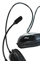 Vista 4 de Califone 1025MT NeoTech 1025MT Auriculares con micrófono de cuello de cisne, negro/plateado