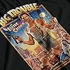 Postees Big Trouble in Little China Movie Poster Inspired Direct to Garment Printed Cotton T-Shirt (Black, XL) #1