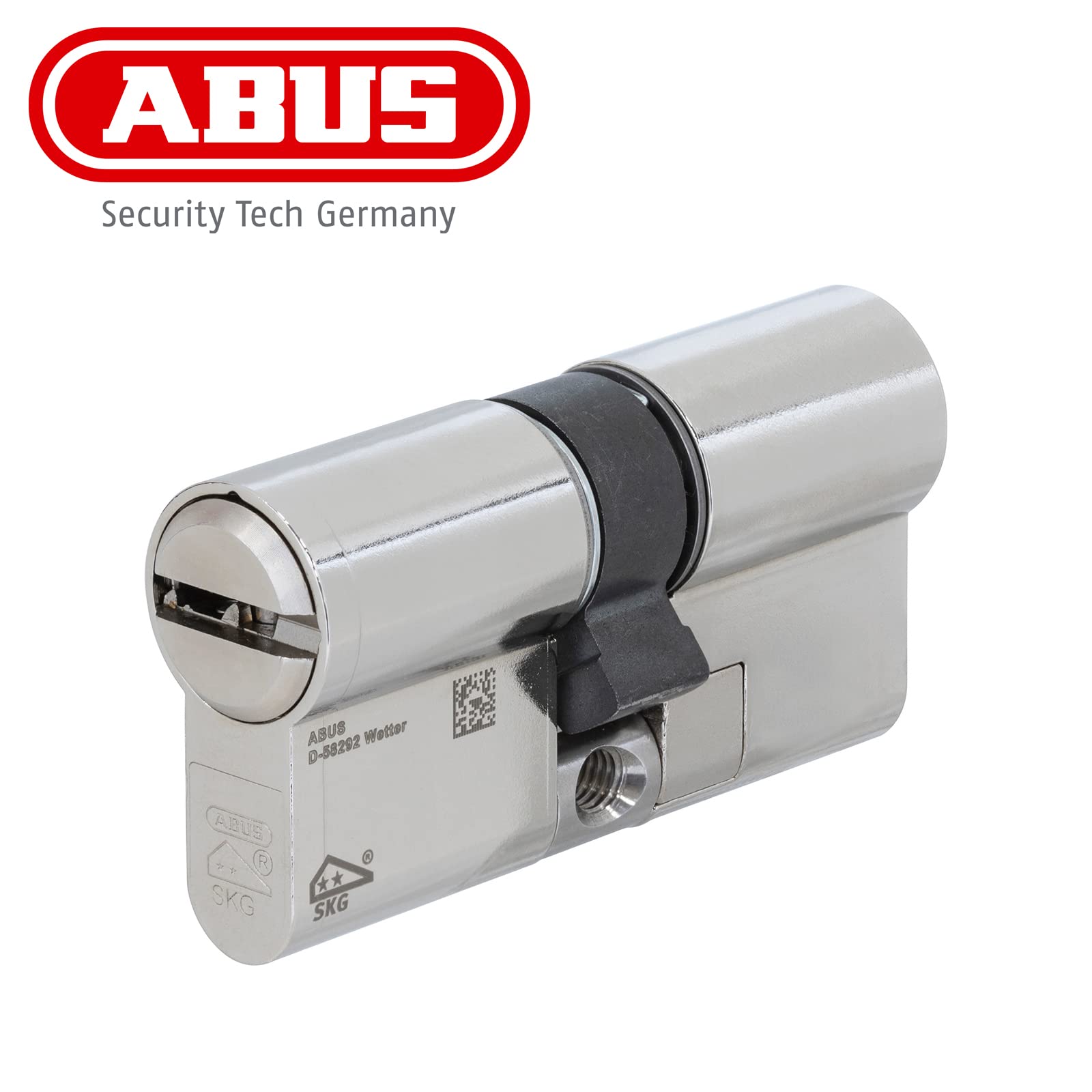 ABUS EC880 Schließzylinder 30/35 Einzelschließung inkl. 3 Wendeschlüssel (saphirblau)