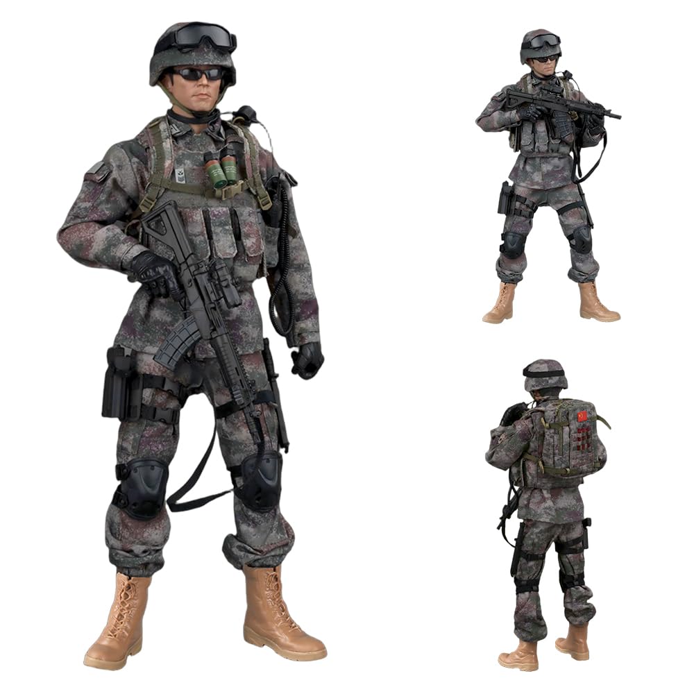 1/6 12インチ Military フィギュア GEAR SETS Amazon.com: ViiKONDO JY23003 1/6 Scale Action Figure 12-Inch