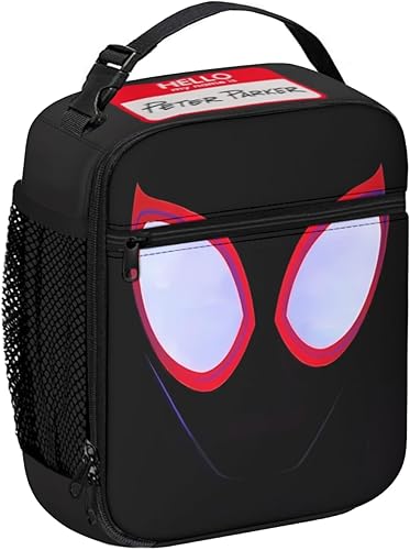 Miniatura 3 de Lonchera Kawaii de dibujos animados, unisex, reutilizable, para hombres y mujeres, bolsa portátil para el almuerzo y calor y frío (color 3)