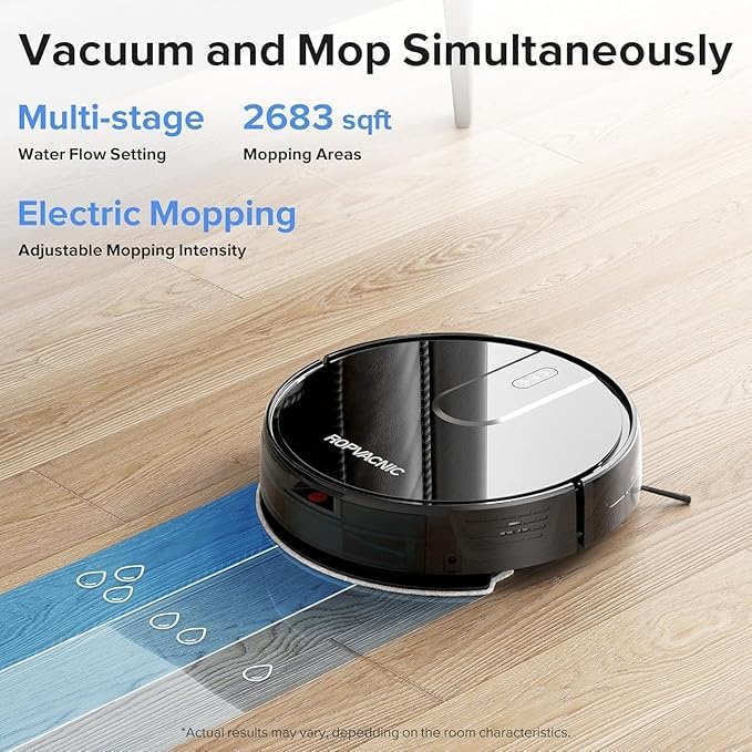 ROPVACNIC Robot Vacuum and Mop S1