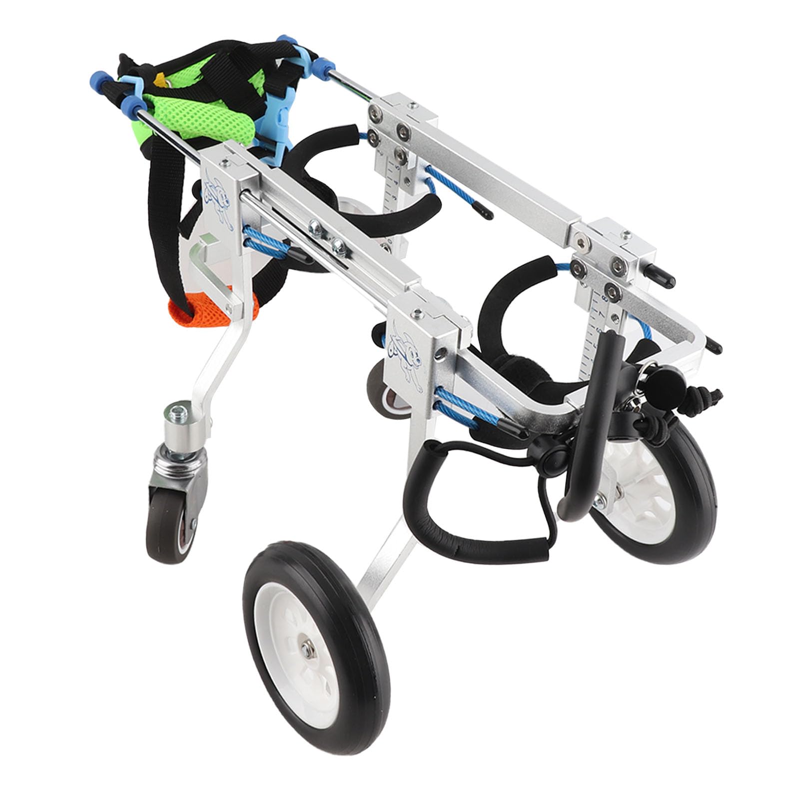 Amazon.co.jp: ペット用車椅子 犬用4輪歩行器 アルミ合金製 XXSサイズ