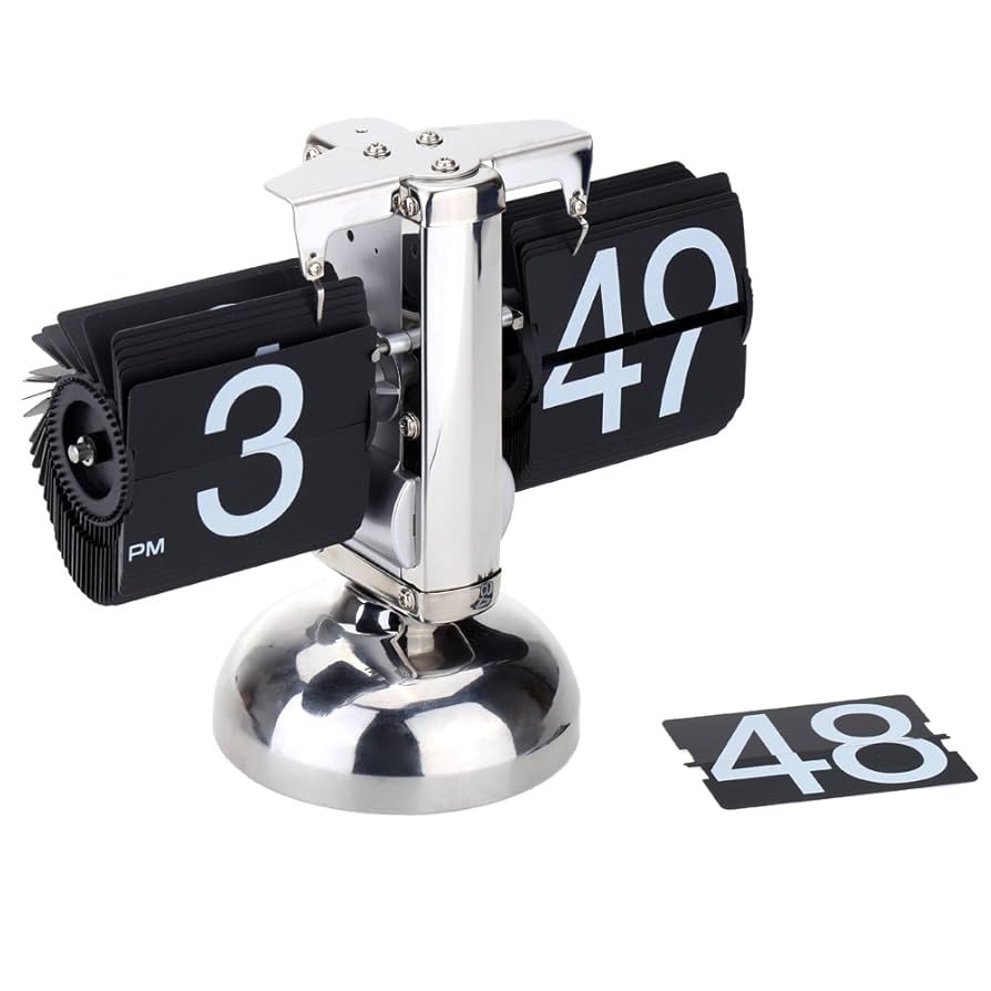 r*☆様 昭和レトロ　ピラミッド型　パタパタ時計　ライトスタンド　ヒカリ照明　M r*☆様 昭和レトロ ピラミッド型 パタパタ時計 ライトスタンド