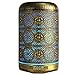 YOBAIH Difusor Máquinas de aromaterapia de Metal 260ml aceites Esenciales difusor humidificador de Aire 7 Colores luz de la Noche de Auto Apagado OfficBedroom (Color : Bronze Color)