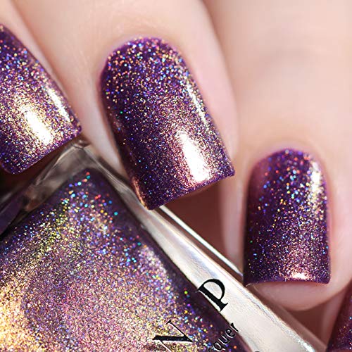 Image of ILNP Off The Grid - Byzantium Purple Holographic Nail Polish