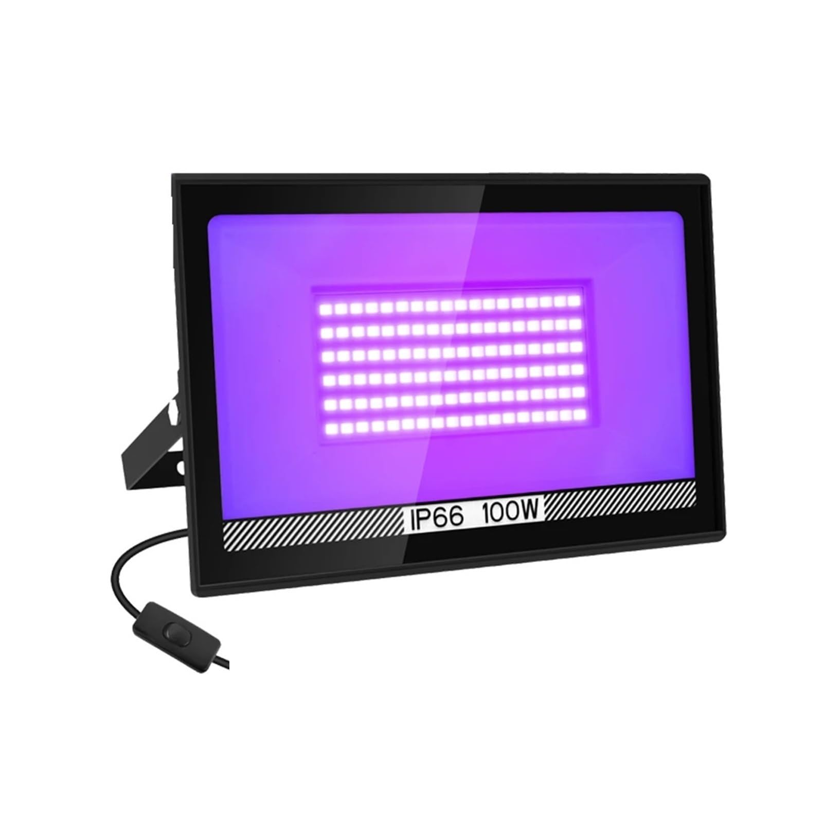 Proiettore Luce Nera Eleganted 100W UV - Impermeabile IP66 Per Party, DJ E Effetti Fluorescenti - Foto 8