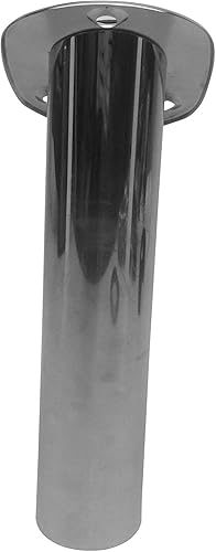 Miniatura 5 de Pactrade Marine Soporte de caña de pescar de acero inoxidable 304 9.5 "Montaje empotrado 30 grados barco marino