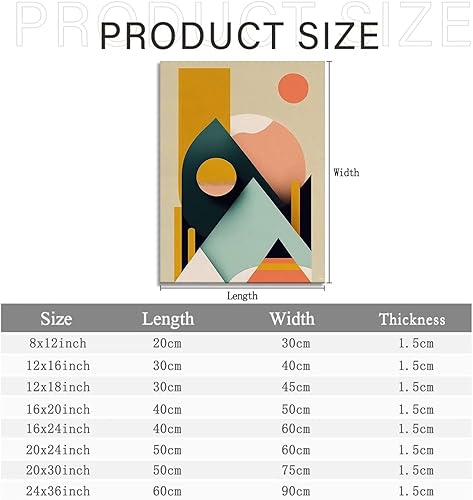 Miniatura 5 de Solitar Pintura minimalista para pared de sala de estar, arte de plantas, decoración de pared de restaurante medieval, apariencia del día de la hoja