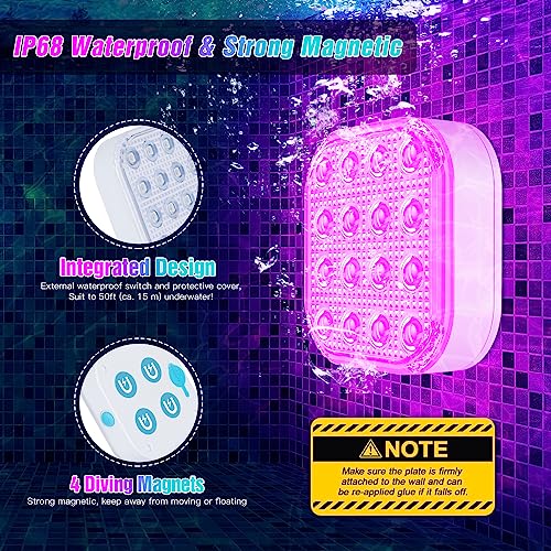 Image of Pool Lights for Above Ground Pools, Inground Pools Waterproof